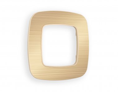 Фотография товара 'Ambrella OF580301 Рамка OMEGA Radian (Шампань Металл шлифованный) 1-ая'