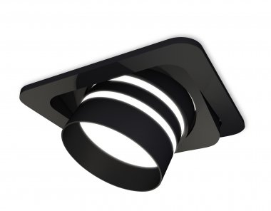 Фотография товара 'Ambrella XC7659082 Комплект встраиваемого поворотного светильника SBK/FR'