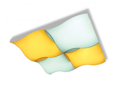 Фотография товара 'Ambrella FP2354 WH 128W D480*480 Потолочный светодиодный светильник с пультом 128W'