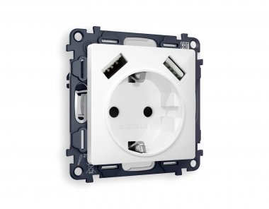 Фотография товара 'Ambrella MA109010 Комплект механизма электрической розетки ALFA'