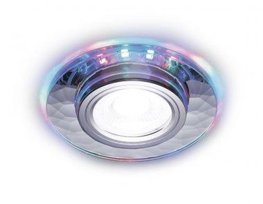 Фотография товара 'Ambrella S211 CH/RG Встраиваемый точечный светильник со светодиодной лентой MR16+3W'