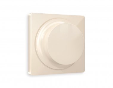 Фотография товара 'Ambrella AP3055 Лицевая панель ALFA (Бежевый глянец) для светорегулятора'