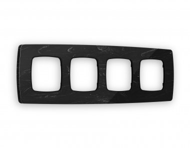 Фотография товара 'Ambrella OF940704 Рамка OMEGA Opera (Черный мрамор) 4-ая'