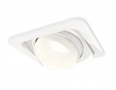 Фотография товара 'Ambrella XC7658084 Комплект встраиваемого поворотного светильника SWH/FR'