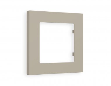 Фотография товара 'Ambrella AF220361 Рамка ALFA Techno (Серо-бежевый матовый) 1-ая'