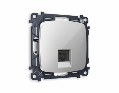 Фотография товара 'Ambrella MO412010 Комплект механизма компьютерной розетки OMEGA'