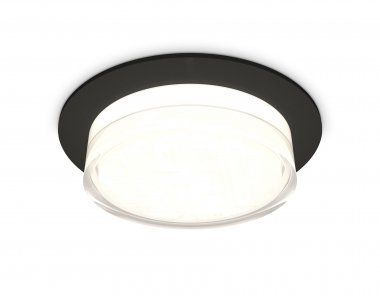 Фотография товара 'Ambrella XC8051024 Комплект встраиваемого светильника с акрилом SBK/FR/CL'