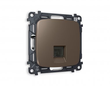 Фотография товара 'Ambrella MO642010 Комплект механизма компьютерной розетки OMEGA'