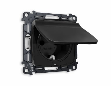 Фотография товара 'Ambrella MO808010 Комплект механизма электрической розетки OMEGA'