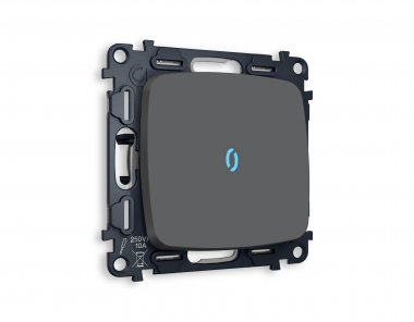 Фотография товара 'Ambrella MO902020 Комплект механизма 1-клавишного выключателя с подсветкой 10000K'