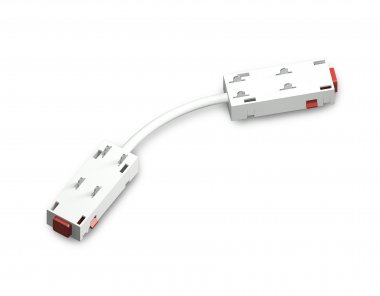 Фотография товара 'Ambrella GL1109 Коннектор питания гибкий для шинопровода Magnetic 220V WH'