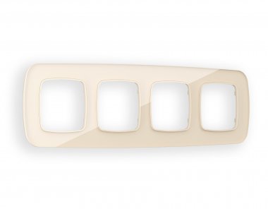 Фотография товара 'Ambrella OF350304 Рамка OMEGA Radian (Бежевый Стекло закаленное натуральное) 4-ая'