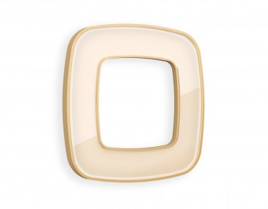 Фотография товара 'Ambrella OF640341 Рамка OMEGA Coint (Бежевый Стекло органическое/Шампань) 1-ая'