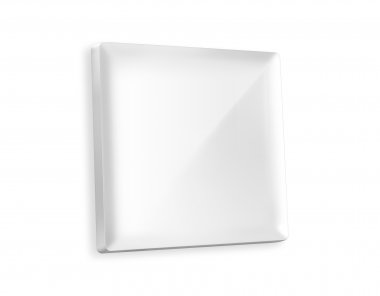 Фотография товара 'Ambrella AP1010 Лицевая панель ALFA (Белый глянец) для 1-клавишных выключателей'