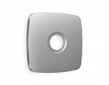 Фотография товара 'Ambrella OP5130 Лицевая панель OMEGA (Сталь матовый) для TV розетки'