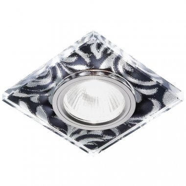 Фотография товара 'Ambrella S234 BK/CH/WH Встраиваемый точечный светильник со светодиодной лентой MR16+3W'