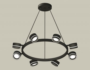 Фотография товара 'Ambrella XB9198201 Комплект подвесного поворотного светильника с акрилом GX53 (C9198, N8434)'