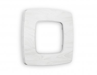 Фотография товара 'Ambrella OF940101 Рамка OMEGA Opera (Белый мрамор) 1-ая'