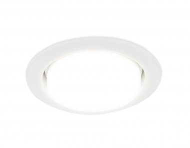 Фотография товара 'Ambrella Встраиваемый точечный светильник белый GX53'