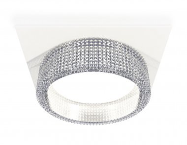 Фотография товара 'Ambrella XC8061030 Комплект встраиваемого светильника SWH/CL'