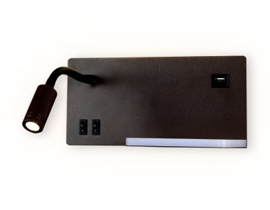 Фотография товара 'Ambrella FW293 Настенный светодиодный светильник с полкой 4200K 5W+3W'