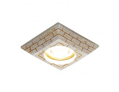 Фотография товара 'Ambrella Встраиваемый точечный светильник бежевый гипс MR16'