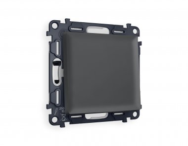 Фотография товара 'Ambrella MA901010 Комплект механизма 1-клавишного выключателя ALFA'