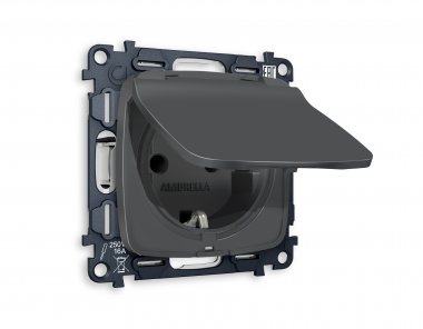 Фотография товара 'Ambrella MO908010 Комплект механизма электрической розетки OMEGA'