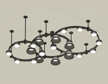 Фотография товара 'Ambrella XR92222010 Комплект подвесного светильника с акрилом GX53 (A9222, A9227, A9233, C9242, C9238, C9232, N8118, N8141)'