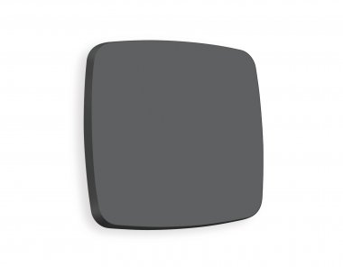 Фотография товара 'Ambrella OP9010 Лицевая панель OMEGA (Графит Мягкое касание) для 1-клавишных выключателей'