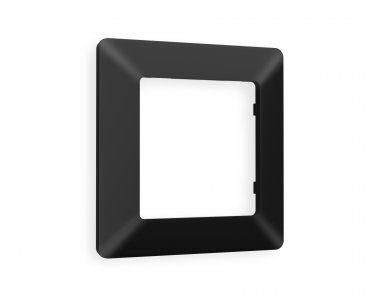 Фотография товара 'Ambrella AF110701 Рамка ALFA Line (Черный матовый) 1-ая'