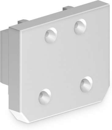 Фотография товара 'Ambrella GL1061 Заглушка демпферная для шинопровода в натяжной потолок Magnetic 220V WH'