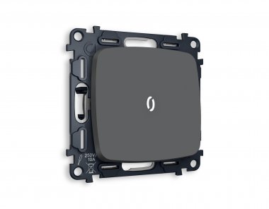 Фотография товара 'Ambrella MO902035 Комплект механизма 1-клавишного проходного выключателя с подсветкой 5600K'