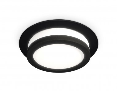 Фотография товара 'Ambrella XC8051017 Комплект встраиваемого светильника SBK/FR'