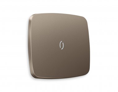 Фотография товара 'Ambrella OP6320 Лицевая панель OMEGA (Темная бронза матовый) для 1-клавишных выключателей'