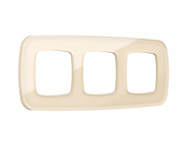 Фотография товара 'Ambrella OF640303 Рамка OMEGA Coint (Бежевый Стекло органическое) 3-ая'