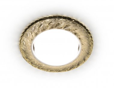 Фотография товара 'Ambrella G303 CL/WW Встраиваемый точечный светильник со светодиодной лентой GX53+3W'