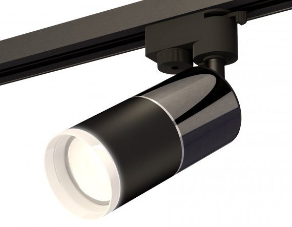 Фотография товара 'Ambrella XT6302041 Комплект трекового однофазного светильника с акрилом SBK/DCH/FR'