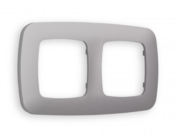 Фотография товара 'Ambrella OF140502 Рамка OMEGA Ecta (Сталь матовый) 2-ая'