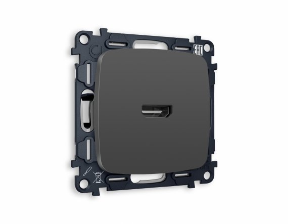 Фотография товара 'Ambrella MO914010 Комплект механизма розетки HDMI 2.0 OMEGA'