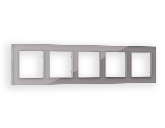 Фотография товара 'Ambrella AF330505 Рамка ALFA Platos (Сталь Стекло органическое) 5-ая'