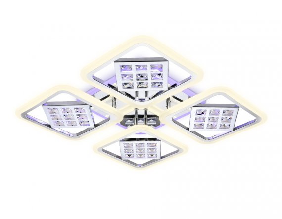 Фотография товара 'Ambrella FA288 Потолочный светодиодный светильник с пультом 116W 750*750*80'