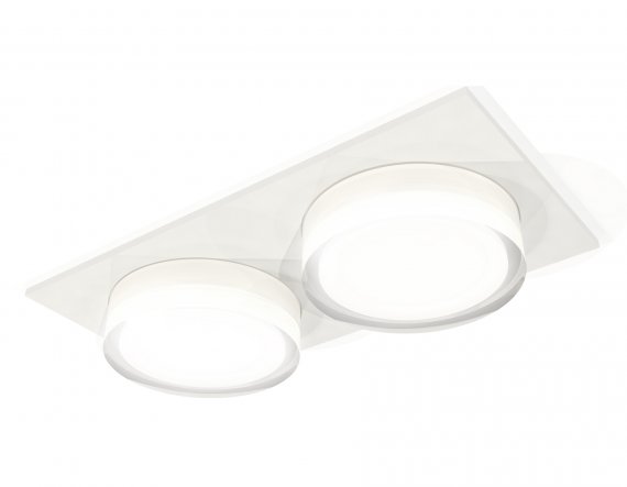 Фотография товара 'Ambrella XC7635043 Комплект встраиваемого светильника SWH/FR/CL'