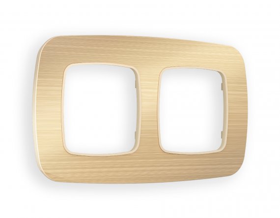 Фотография товара 'Ambrella OF580302 Рамка OMEGA Radian (Шампань Металл шлифованный) 2-ая'