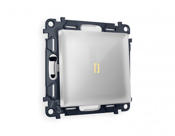 Фотография товара 'Ambrella MA402030 Комплект механизма 1-клавишного проходного выключателя с подсветкой 3200K'