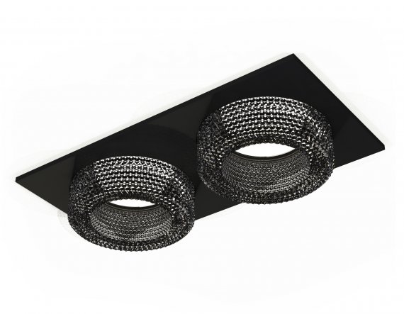 Фотография товара 'Ambrella XC7636021 Комплект встраиваемого светильника SBK/BK'