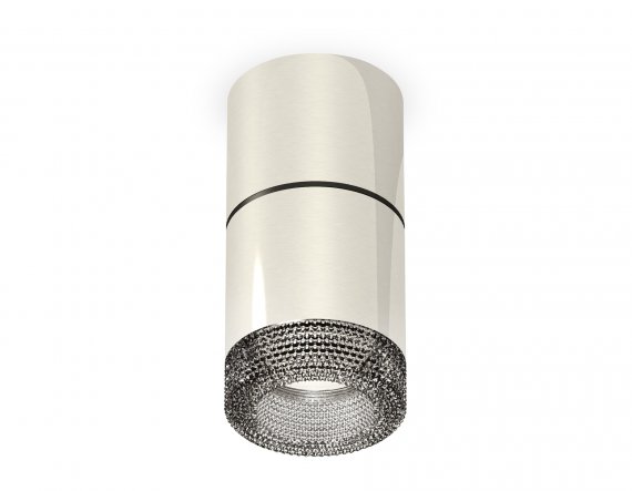 Фотография товара 'Ambrella XS7405042 Комплект накладного светильника с композитным хрусталем PSL/BK'