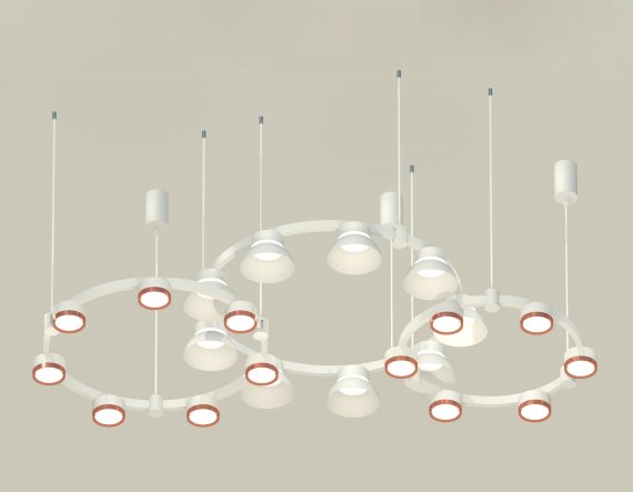 Фотография товара 'Ambrella XR92082020 Комплект подвесного светильника с акрилом GX53 (A9208, C9241, C9236, C9231, N8126, N8140)'