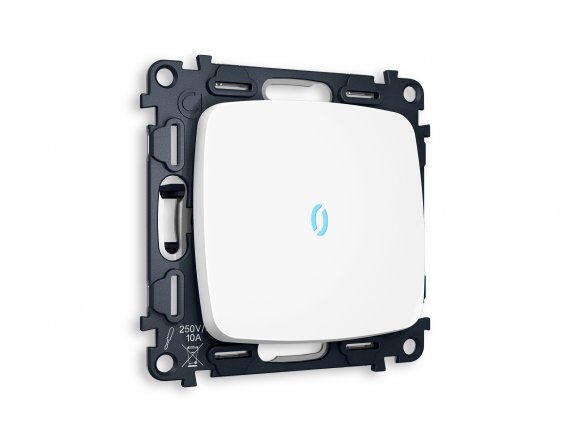 Фотография товара 'Ambrella MO122040 Комплект механизма 1-клавишного проходного выключателя с подсветкой 10000K'