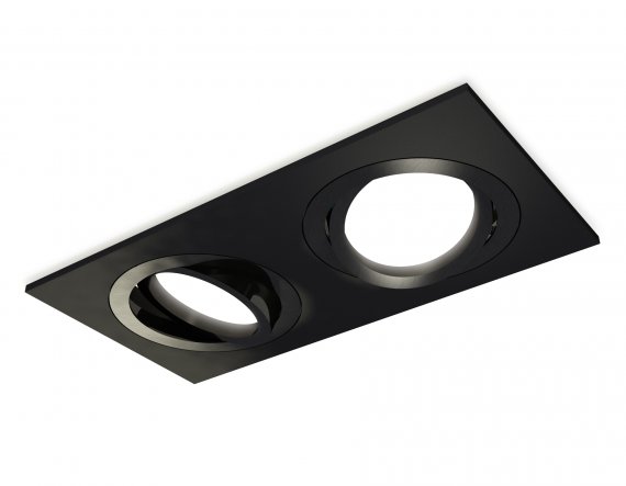 Фотография товара 'Ambrella XC7636081 Комплект встраиваемого поворотного светильника SBK/PBK'